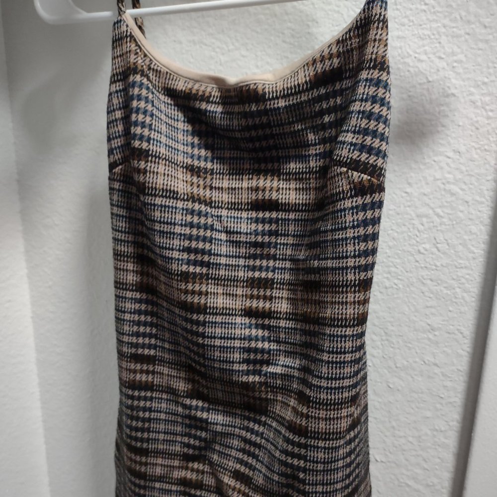 Plaid dress